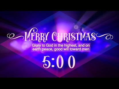 Joyful Merry Christmas Countdown