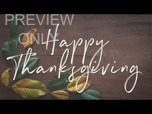 Giving Table Still Thanksgiving