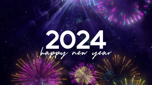 Celebration Sky 2024 Happy New Year