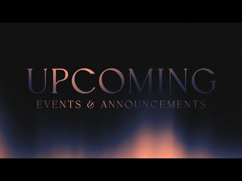 Rising Light Upcoming