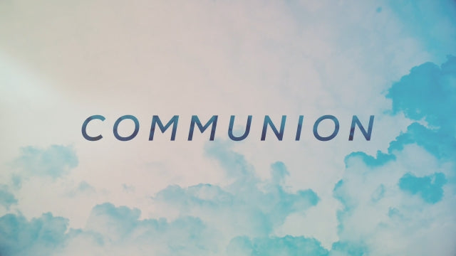 Colorful Spring Clouds Communion