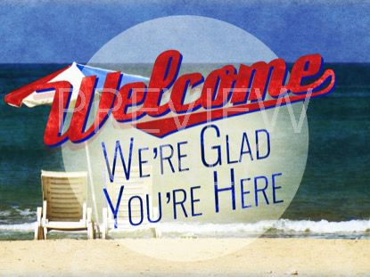 Classic Americana Welcome Still