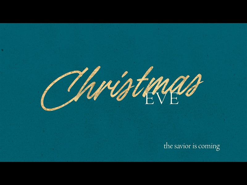 Advent Type Christmas Eve