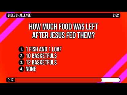 Bible Challenge Countdown - Matthew 14:13-36