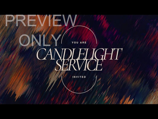 Twilight Cascade Candlelight Service Still