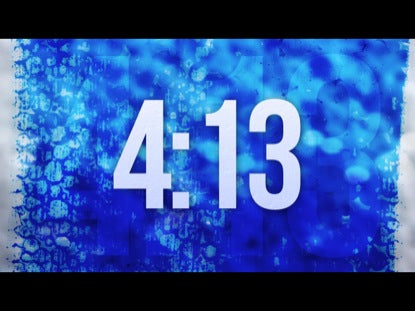 Blue Grunge Countdown