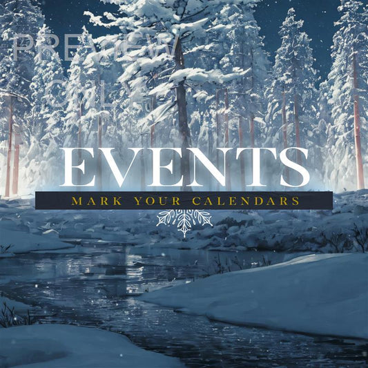 Winterscape Social Graphic - Events