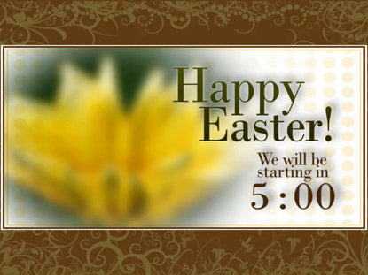 Happy Easter Countdown