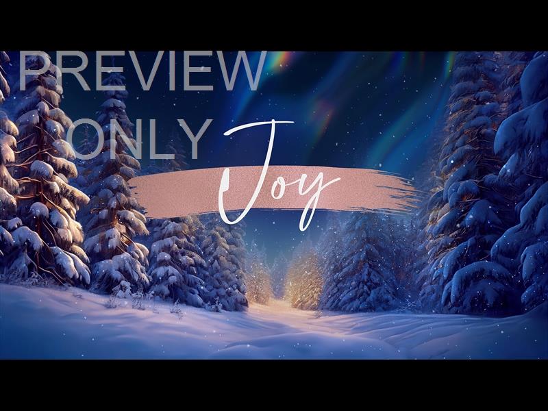 Christmas Snow Joy Still