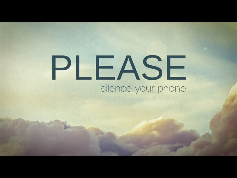 Celestial Clouds Silence Phone Animation