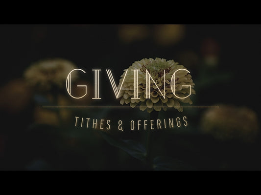 Ebony Floral: Giving