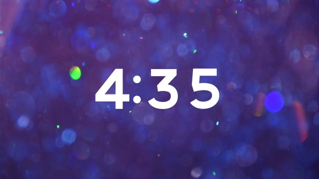 Glitter Sparks Countdown