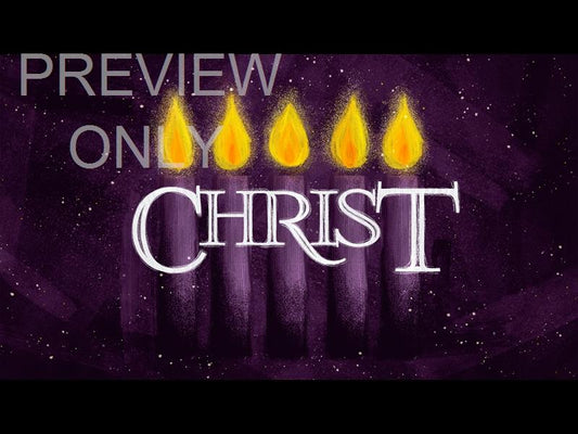 Jeweled Brush Advent - Christ Still