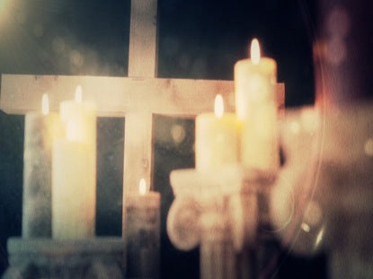 Easter Candle 1