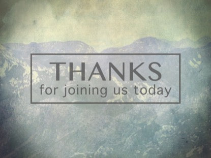 Open Mountains Closing Motion