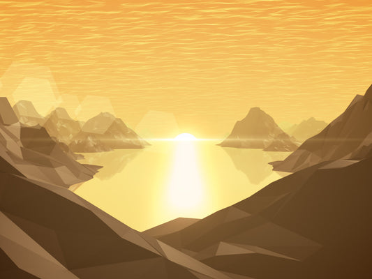 Digital Mountains Lake Valley