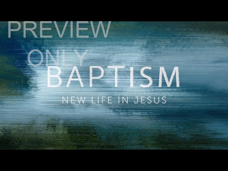 For Such A Time Baptism Still