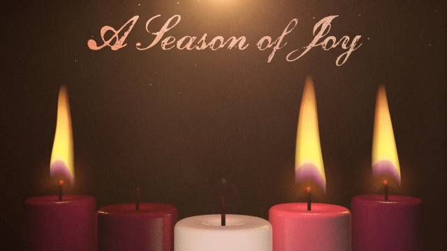 Advent Candles Joy