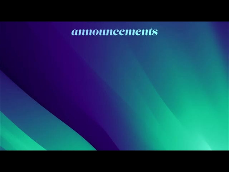 Color Flow Announcements