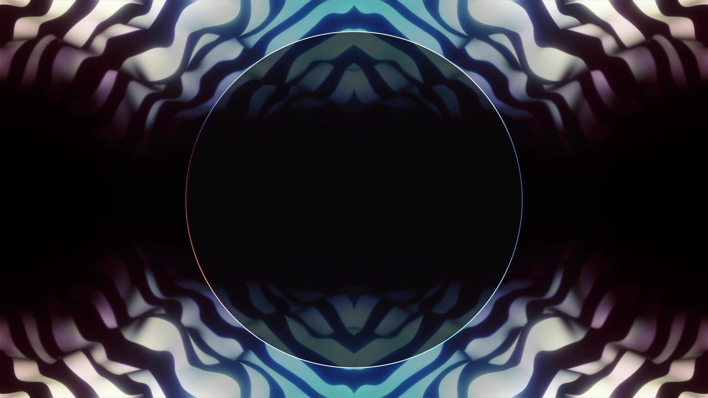 Ribbon Flow Close Center