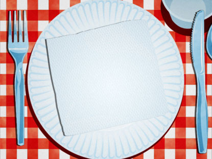 Church Picnic Blank