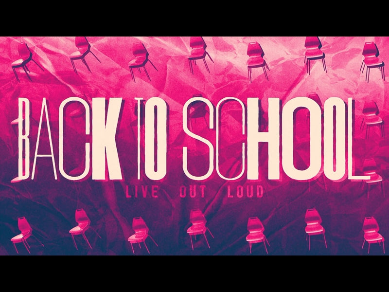 Livin Bold Back To School