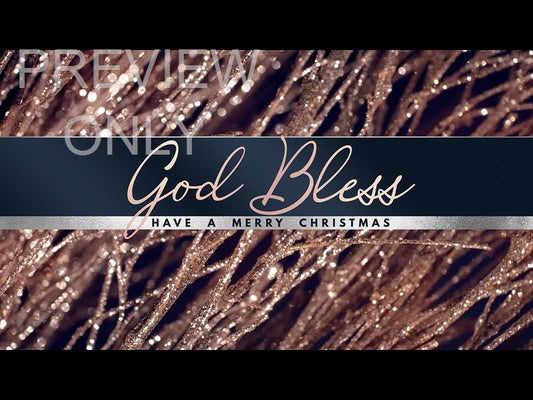 Christmas Gold Close Christmas Still