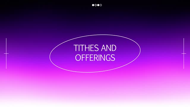 Dusk To Dawn Tithes