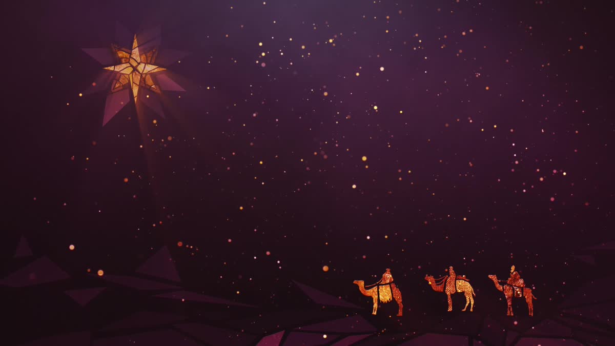 Christmas Glass Wise Men
