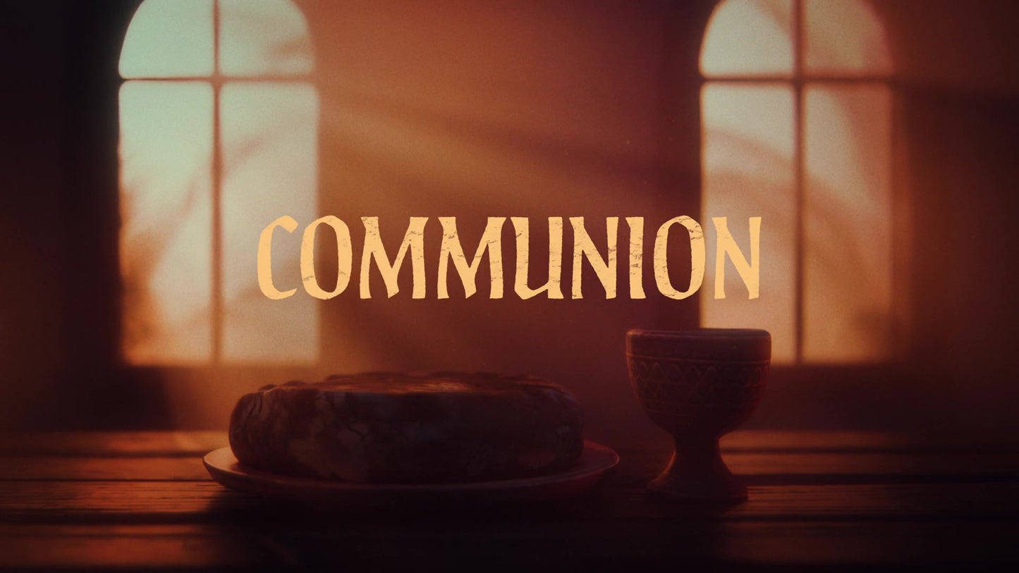 Holy Week Communion Title Still