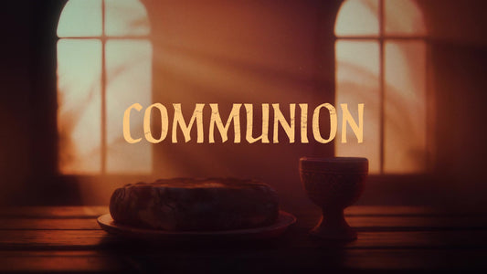 Holy Week Communion Title Still