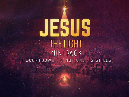 Jesus, The Light Mini Pack