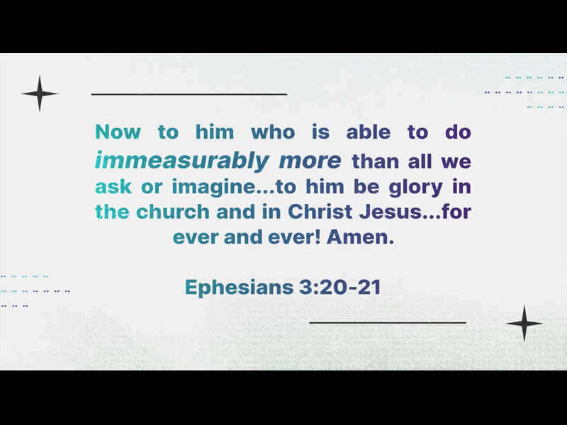 Seeing God Do The Impossible Mini-movie