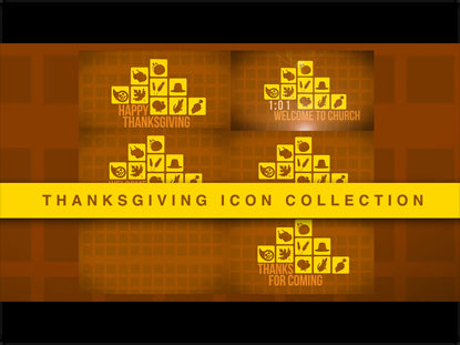 Thanksgiving Icon Collection