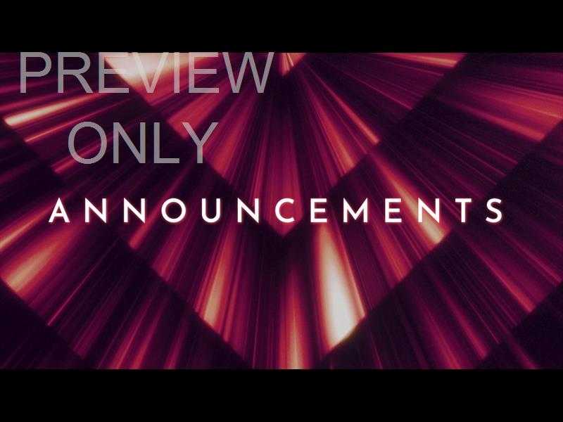 Radiant Announcement Still