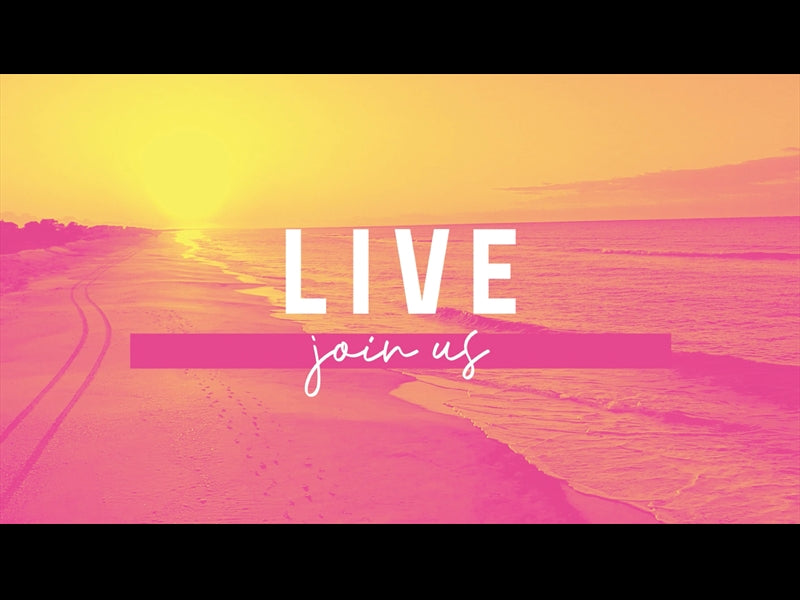 Summer Beach Collection Live Stream Motion Title
