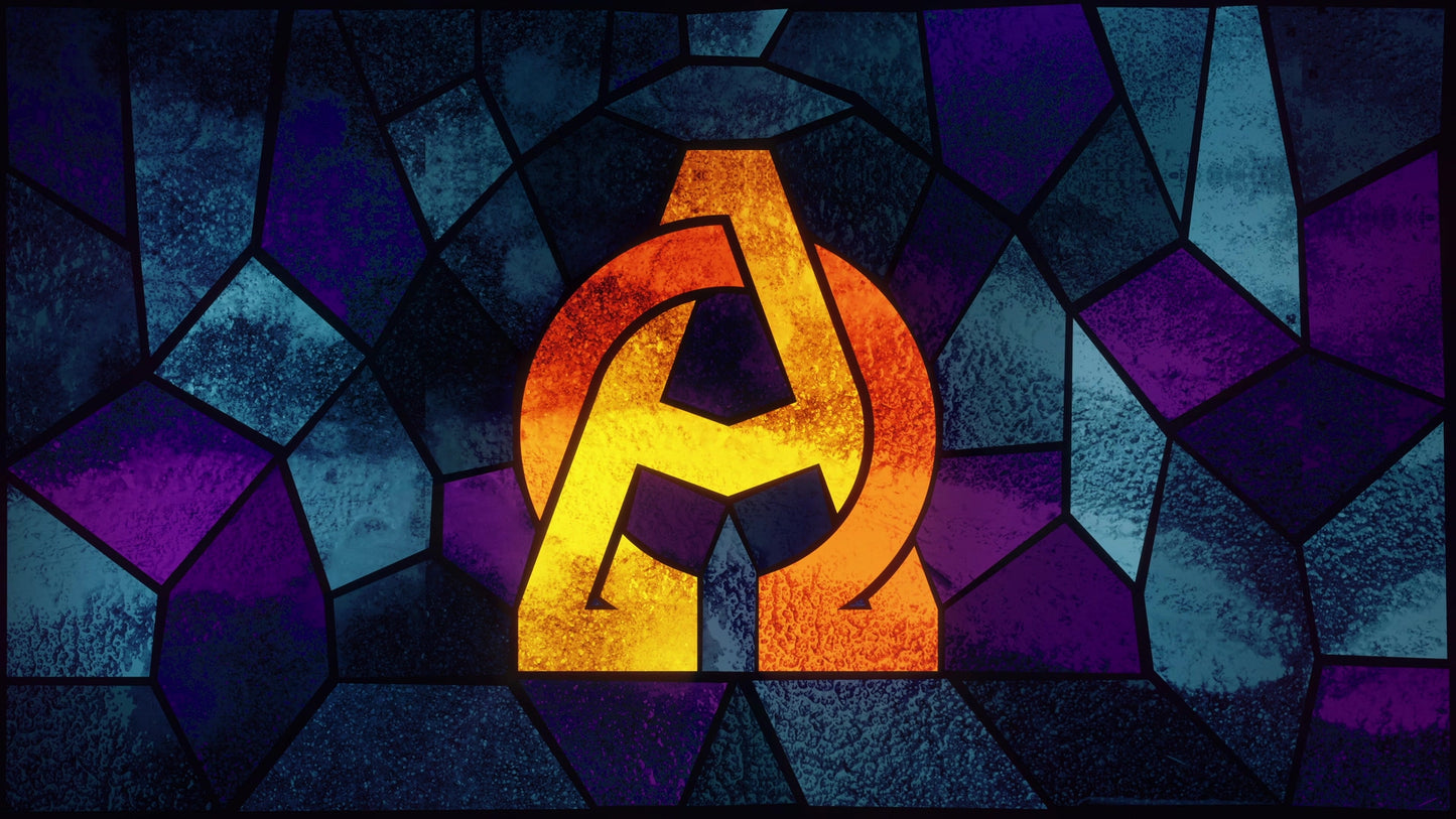 Iconic Glass Alpha Omega