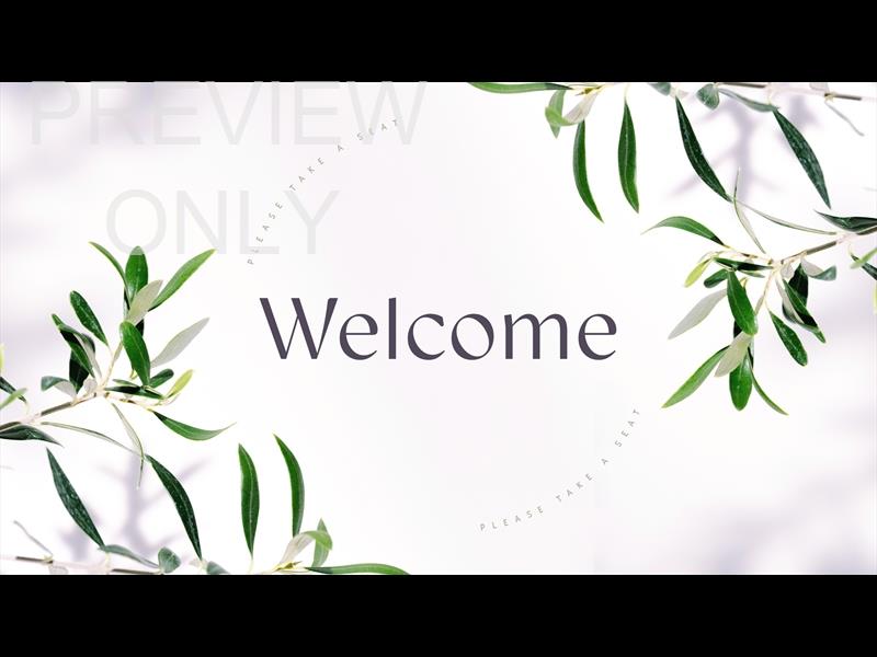 Fruit Of The Spirit Welcome Still