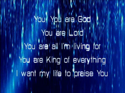 You You Are God