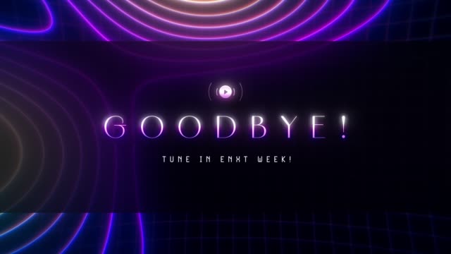 Neon Topo Exit Stream