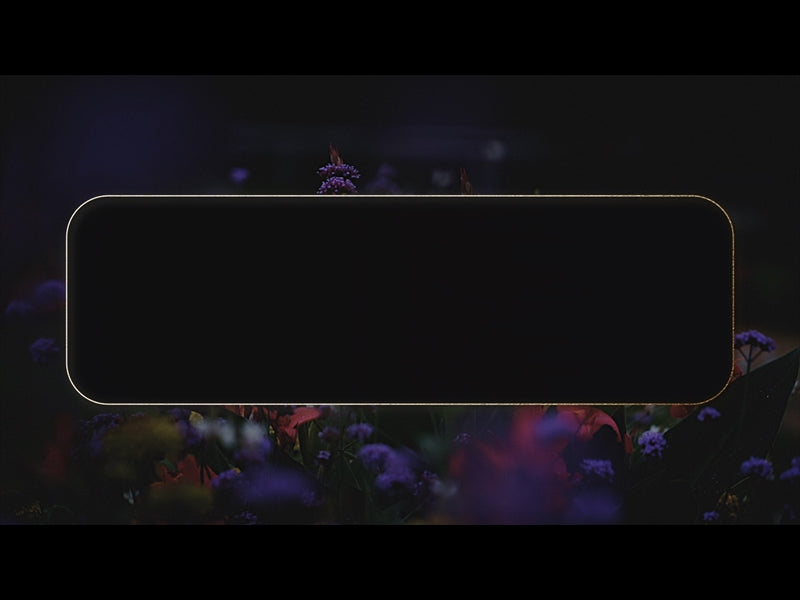 Ebony Floral: Loop 03