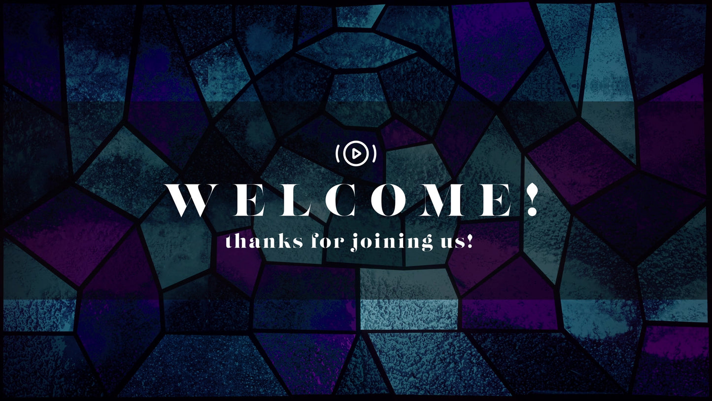 Iconic Glass Welcome Stream Still