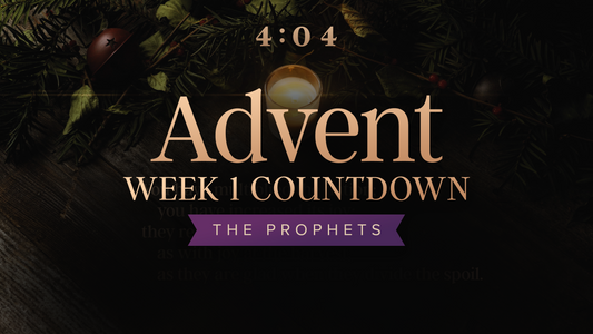 Cozy Advent Week 1 Countdown