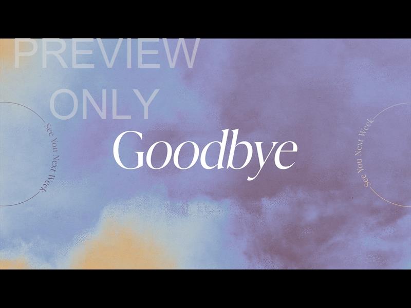 Butterfly Sky Goodbye Still