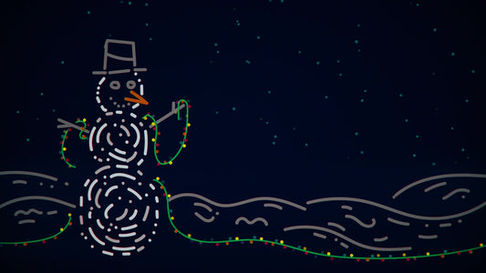 Christmas Lights: Snowman Still