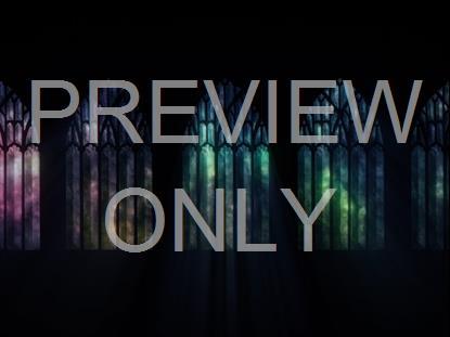 Rainbow Stained Glass Row