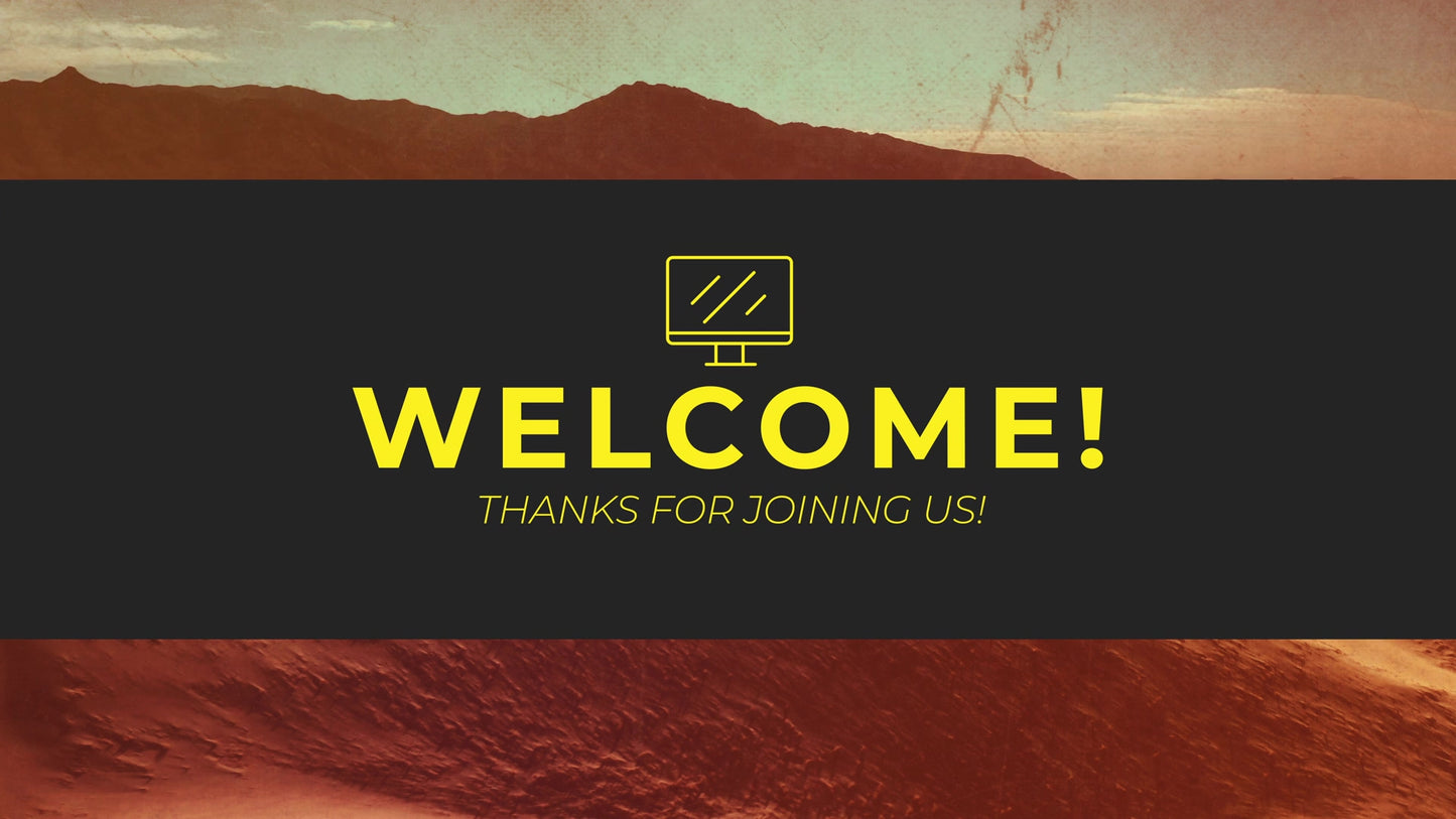 Dunes Welcome Stream Still