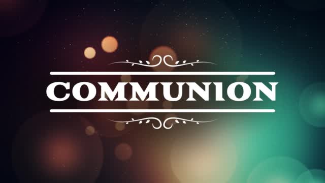 Vintage Christmas Communion