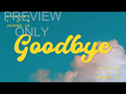 Blue Skies Goodbye Still