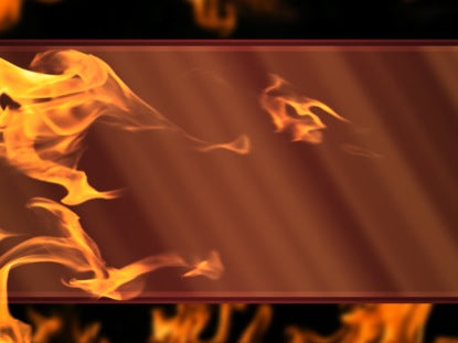 Flames Red Glass Fire